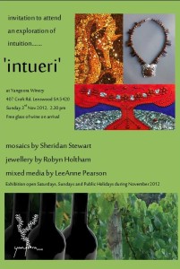 Poster for "Intueri" Exhibition 